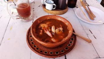El Oasis Mariscos Tulum, México food