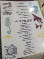 La Costa Rica menu