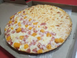 Hambur-pizza food