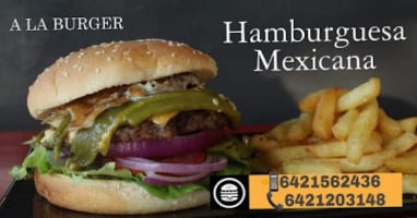 A La Burger Navojoa food