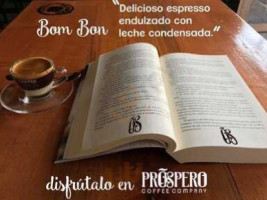 Prospero Coffee Company food
