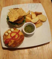 La Placita Burger Bar food