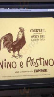 Nino E Pastino menu