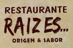 Raiz Es Origen Sabor food