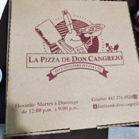 La Pizza De Don Cangrejo menu