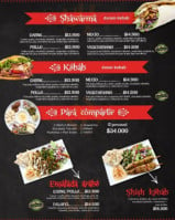 Kebab House menu