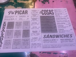 Cabanna Solesta Puebla menu