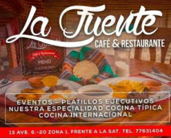 Cafe Y La Fuente food
