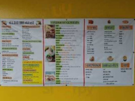 Las Canarias menu