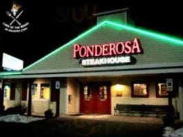 Ponderosa Steakhouse food