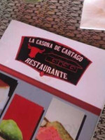 La Casona De Cartago food
