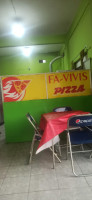 Pizza Fa-vivis inside