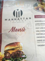 Mahnhattan Lounge food