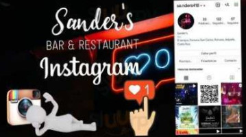 Sander´s Bar Restaurant food