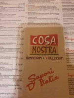Cosa Nostra Trattoria E Pizzeria food