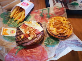 Burger King Camarones inside