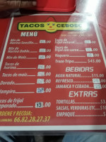 Tacos Cebosos food