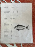 Mariscos El Dorado menu