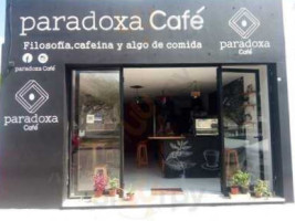 Paradoxa Café outside