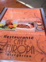 Cafe Europa And Panaderia Alemana food