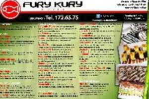 Fury Kury Sushi menu