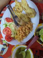 Palapa La Cabana Del Pescador food