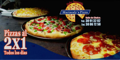 Mariscalys Pizza food