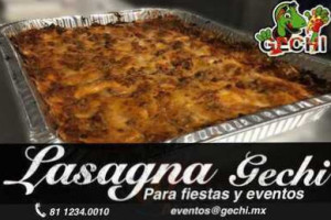 Gechi Pizzas & Lasagna food
