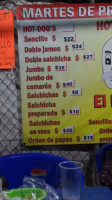 Hot Dogs El Pelon food