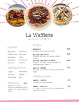 La Waffleria food