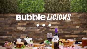 Bubble Licious Waffle Coffee inside