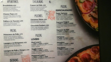 Pizzahut menu