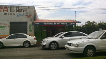 El Norteñito Taco Shop outside