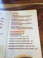 El Cajún menu