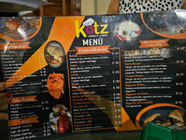 Katz menu