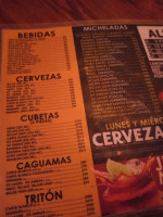 Las Gordibuenas menu