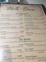 Bella Donna menu