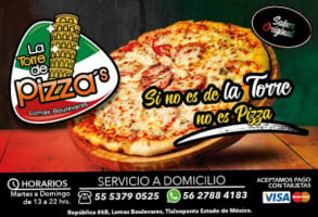 La Torre Boulevares Pizza Y Snacks food