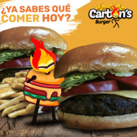 Carbon's Burger food