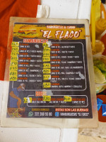 El Flaco Burger food