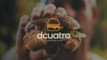 Dcuatro Burger food