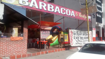 Barbacoa La Cabaña Hidalguense outside