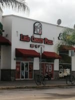 Little Caesars Pizza outside