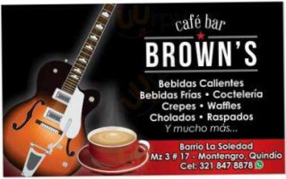 Cafe Brown's food