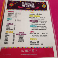 El Rincón Mexicano food