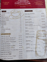 Kiosko De Fortin, México menu