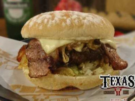 Texas Burgers Bbq food