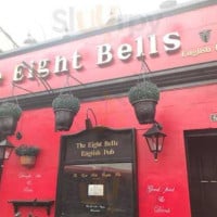 The Eight Bells Pub outside