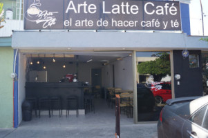 Arte Latte Cafe, Mexico outside