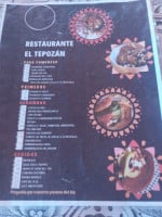 El Tepozan food
